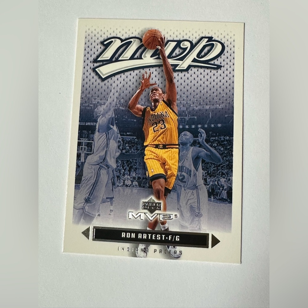 Ron Artest Basketball Trading Card - MVP Series